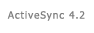 ActiveSync 4.2